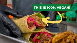 Alkaline Vegan Chicken Wrap - Dr Sebi Approved Recipe