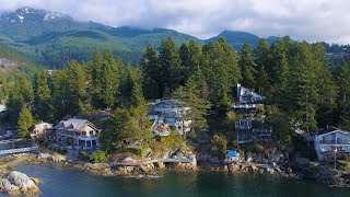 Enchanting Residence Nestled on Eagle Island | Spectacular Coastline Views