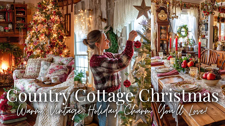 💖 Country Cottage Christmas Decor 2025 | Warm Vintage Style for a Cozy Holiday Home