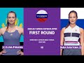 Elena Rybakina vs Daria Kasatkina