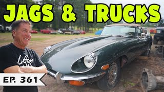 RESCUED: ANOTHER XKE Jaguar!! + Ford Truck Updates!!