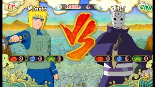 Naruto Shippuden: Ultimate Ninja Storm 3: Full Burst [HD] - Minato Vs Obito in 2023 screenshot 4