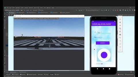 Android app remote control joystick