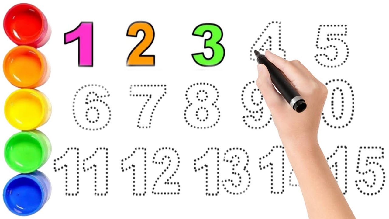 Learn Counting 1 to 15 Easy Numbers | ABC Kids Class - YouTube