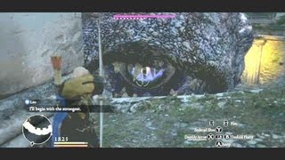 Dragon's Dogma Dark Arisen: How to defeat the Glazer( Giant eye inside a mouth) screenshot 3