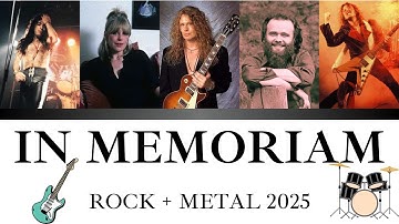 ROCK and HEAVY METAL Stars Who Passed Away: 2025 In Memoriam