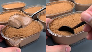 Chocolate Pudding in Tub