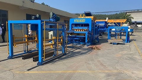 QT12-15 Big Fully Automatic Type Hollow Solid Paving Block Making Machine