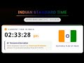 🇮🇳 LIVE Indian Standard Time (IST) Clock ⏰ | India Time Now • UTC+5:30 • 24/7 Live Clock