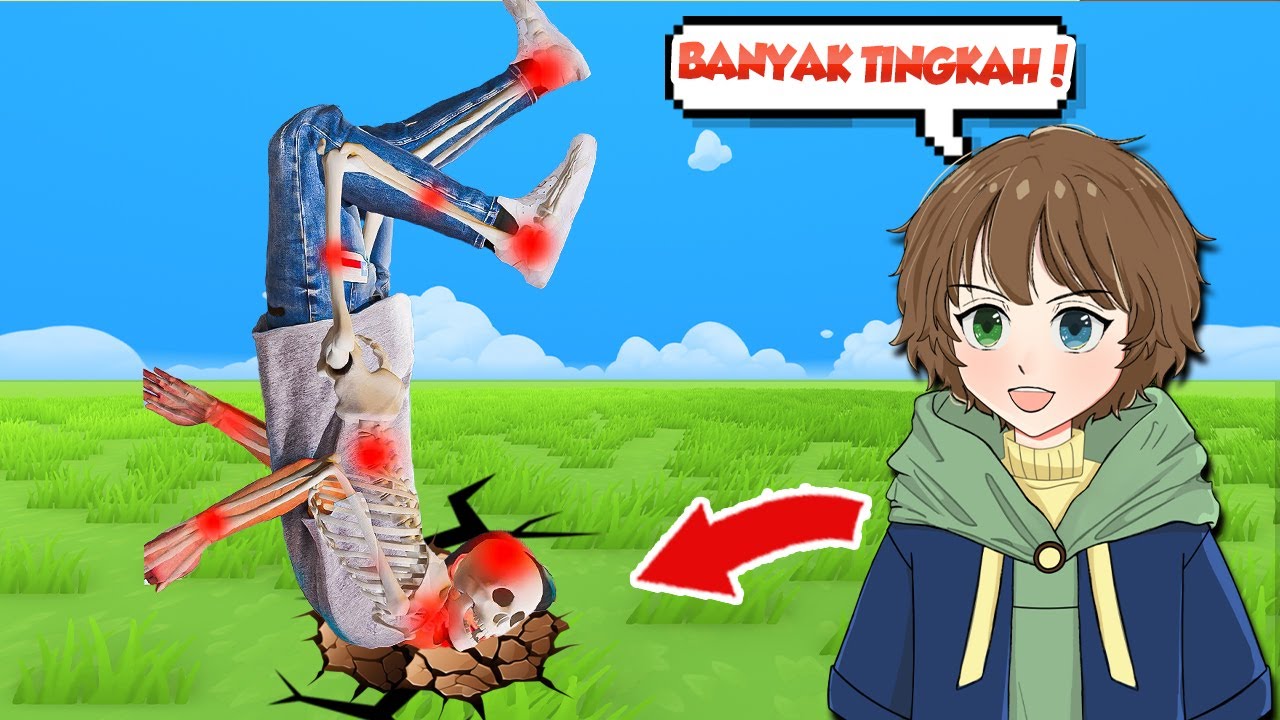 AKU AJARIN CARA SALTO MALAH MUKA DULUAN MULU !!!