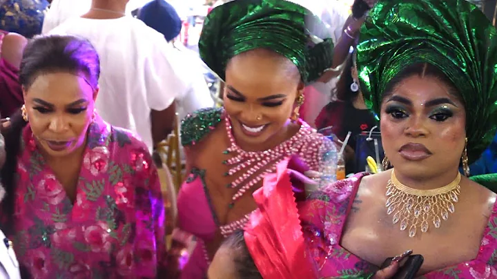 BOB RISKY, FATHIA BALOGUN AND OTHER CELEBRITIES STORM IN FAREEDAH ABDULKABIR`S WEDDING CEREMONY