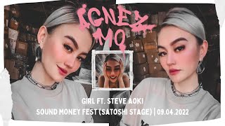 Girl - Steve Aoki ft Agnez Mo @ Sound Money Fest (Satoshi Stage) | 09.04.2022
