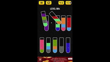 Water Sort Puzzle Level 864