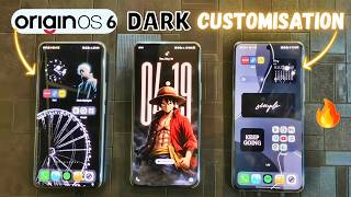 Origin os 6 Dark Customisation 😈 | Best widgets and icons 🤩