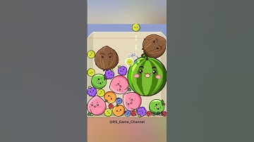 Fruit Merge: Satisfying ASMR Puzzle Game | Watermelon game #games #fruitgame #game@RS_Game_Channel