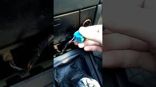 Opel Astra G TC Traction Control Switch connector check