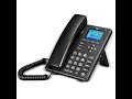 Entry level IP Phone with  HD voice, 4 SIP accounts and colorful display