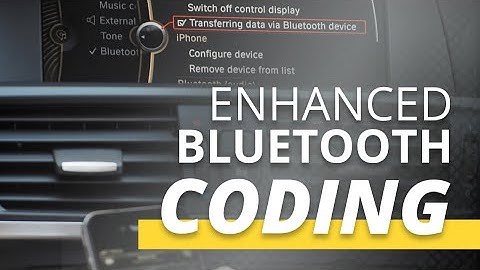 BMW Enhanced Bluetooth – What is it?