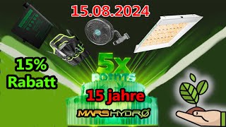 Marshydro ist 15Jahre Alt! Jetzt einkaufen und Sparen! #marshydro15th #cannapeace #420 #homegrown