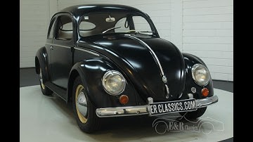 Volkswagen Beetle 1952 Type 1-VIDEO- www.ERclassics.com