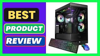 iBUYPOWER Y40 PRO Black Gaming PC Desktop Computer AMD Ryz