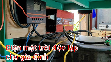 Giải đáp thắc mắc điện năng lượng mặt trời độc lập cho gia đình #131