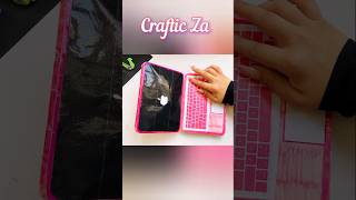 cute diy / how to make paper MacBook Pro / shorts