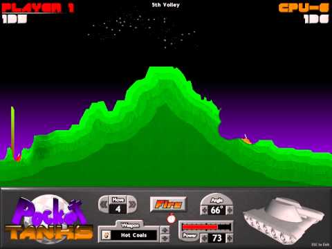 pocket tanks game