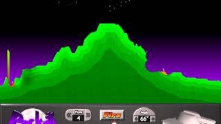 Best multiplayer pc game-Pocket tanks screenshot 2