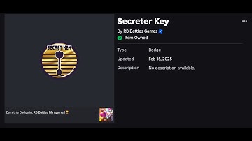 HOW TO GET THE SECRETER KEY IN RB BATTLES