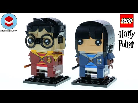 LEGO Harry Potter 40616 Harry Potter & Cho Chang Brickheadz - LEGO Speed Build Review