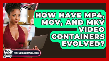 How Have MP4, MOV, And MKV Video Containers Evolved? - Video And Design Saas Solutions