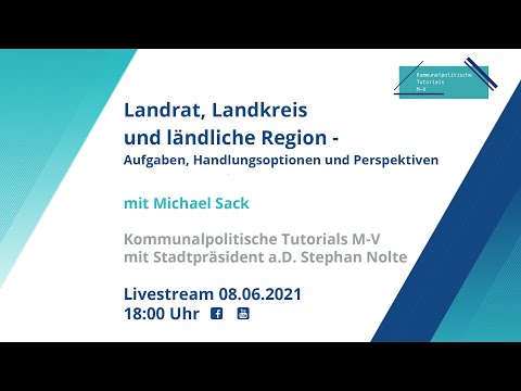 Landrat, Landkreis und ländliche Region - Aufgaben, Handlungsoptionen und Perspektiven