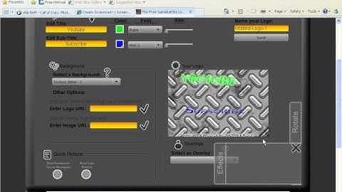 How To Make A Gamebattles Logo (simple)
