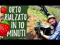 Piantare FRAGOLE con l'ARATRO ROTATIVO