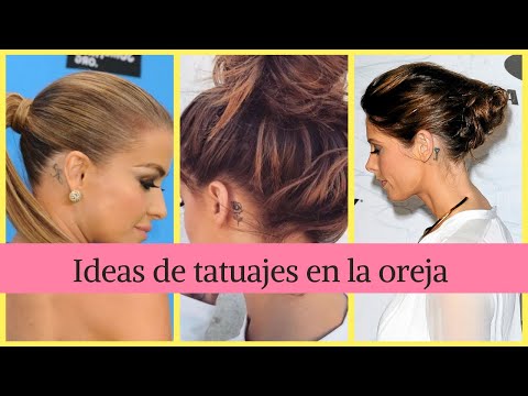 Video: Cómo hacerse un tatuaje detrás de la oreja (con imágenes)