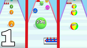 Epic ball run 3d - gameplay walkthrough part 1 ( android, iOS )