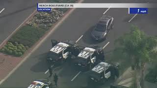 SkyFOX over police chase in Orange County