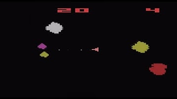 Asteroids - Atari 2600 - Best Atari 2600 Games (Atari 1981)