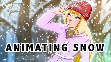 How to Animate Snow Falling in Photoshop