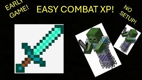 BEST Way To Get COMBAT XP For EARLY GAME! | Hypixel Skyblock
