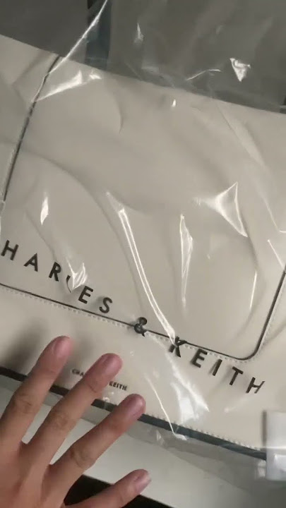 Charles and Keith Shalia Large Double Handle Tote Bag UNBOXING