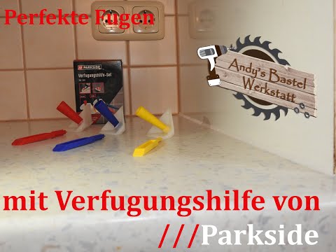 Nie mehr schlecht verfugen dank Verfugungsset von /// Parkside !!