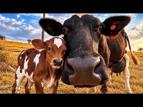Bordada the cow gave birth and won't give milk 😢