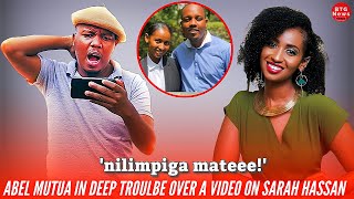 ABEL MUTUA TROUBLE DEEPENS OVER A VIDEO BOASTING HOW HE KISSED SARAH HASSAN!|BTG News