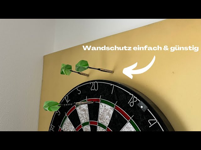 myDartpfeil - 🔥Dartscheibe dämmen Anleitung: 3 Tipps für