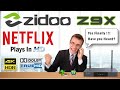 Zidoo z9x tv box lit netflix en version 4k et dolby truefull android