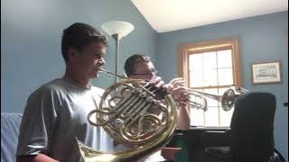 Old MacDonald Had a Farm | Trumpet and Horn Duet