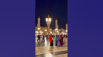 The Place where peace of soul, and Prayers Rise Masjid-e-Nabawi, Madinah. 💚✨ #shorts  #viralshorts