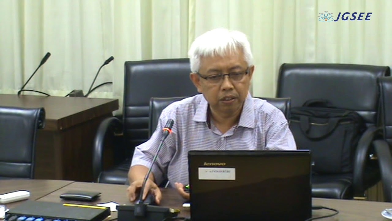 JGSEE – Talk @by “Prof. Dr. Udin Hasanudin”